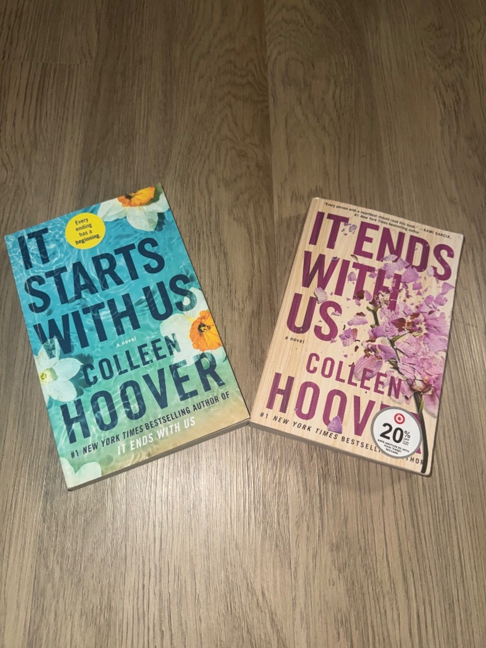 Book Bundle BookTok Romance Sad Girl Era It Ends With Us & It Starts With Us